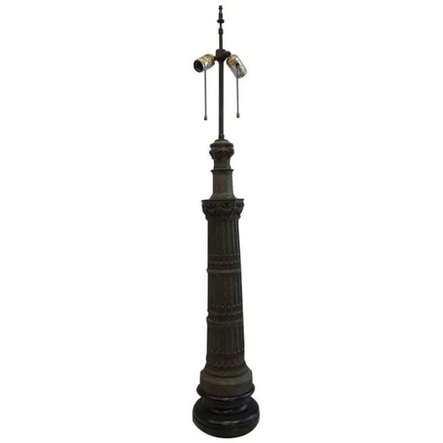 Early 20th Century Antique Thermometer Lamp For Sale - Image 5 of 5
