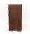 Wood Georgian Dark Stained Oak Diminutive Chest of Three Drawers For Sale - Image 7 of 8