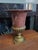 Italian Carved Rosso Di Verona Marble Stone and Bronze Medici Urn Style Neo-Classical Campana Form Vase For Sale - Image 3 of 14
