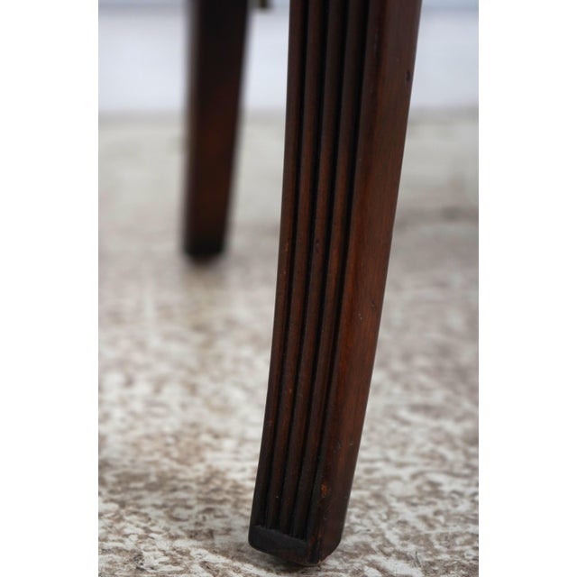 Brown Theodore Alexander Mahogany Regency Cane Seat Settee For Sale - Image 8 of 18
