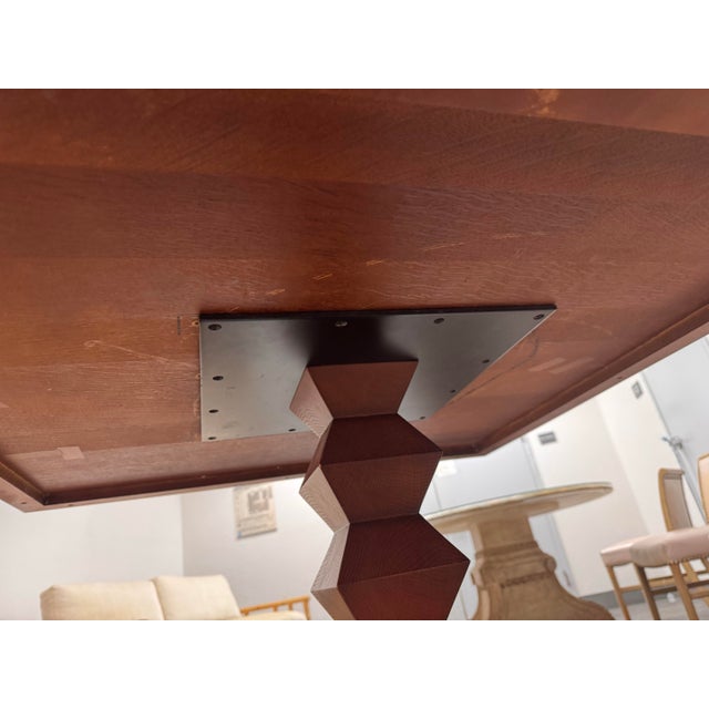 Donghia Jean Michel-Frank for Donghia Cerused Oak Dining Table, 1970's For Sale - Image 4 of 12