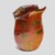 Burnt Orange Murano Glass Vase with Gold Leaf Inclusion by Nichetto For Sale - Image 10 of 12
