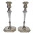 Vintage Stamped Sheffield Silverplate Candlesticks- a Pair For Sale