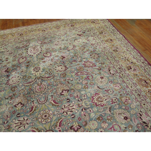 Antique Persian Meshed Rug - 9'9" x 12'9" For Sale In New York - Image 6 of 6