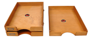 DIN A4 Storage Organizers from OMO, 1930s, Set of 2