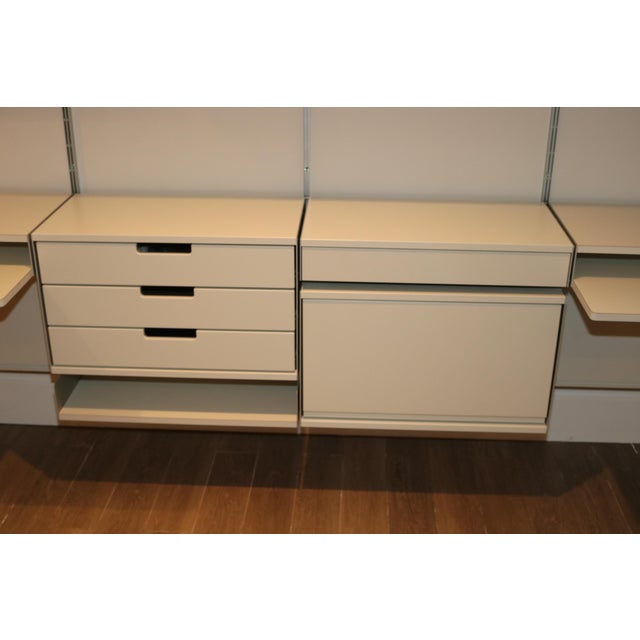 Scandinavian Modern White Vitsoe 606 Universal Shelving System Chairish