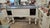 Antique White Vintage Shabby Chic Server / Sideboard For Sale - Image 8 of 12