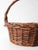 Vintage Wicker Gathering Basket For Sale - Image 4 of 14