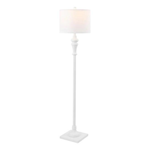 Norla Floor Lamp in White For Sale