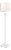 Norla Floor Lamp in White For Sale