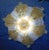 1960s Italian Clear and Amber Graniglia Murano Flush Mount For Sale - Image 9 of 9