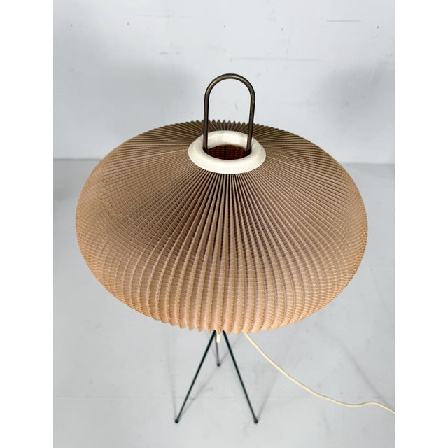 Mid-Century Tripod Floor Lamp in the style of Georges Leon Rispal, France, 1970s For Sale - Image 14 of 18