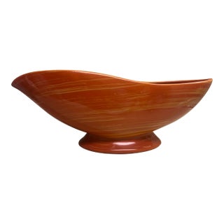Vintage McCoy Harmony Planter Mid-Century Modern Pedestal Bowl For Sale