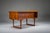 Wood Mid-Century Danish Freestanding Teak Desk with Raised Lip Edge, 1960s For Sale - Image 7 of 18