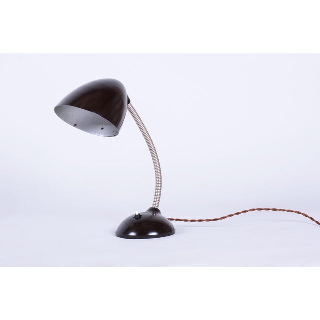 Bauhaus Table Lamp by Eric Kirkman Cole, Czech, 1930s For Sale - Image 11 of 11