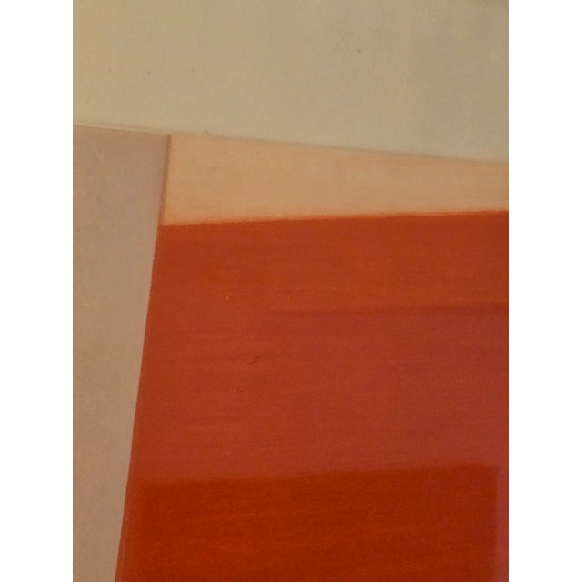 Vintage Mid Century Modern Abstract Lithograph Zox For Sale - Image 10 of 12
