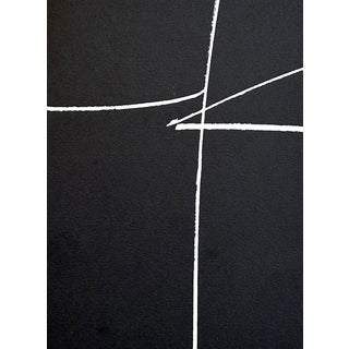 Pierre Soulages, Black Composition, Lithograph For Sale