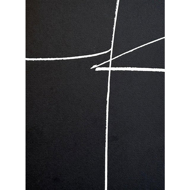 Pierre Soulages, Black Composition, Lithograph For Sale