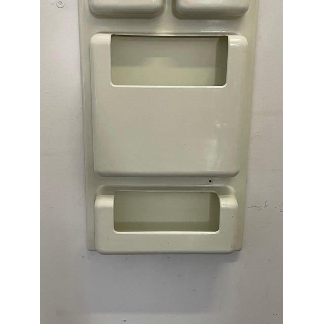 Wall-Mounted Plastic Storage Unit by Giorgio De Ferrari for Elco, 1970s For Sale - Image 6 of 8