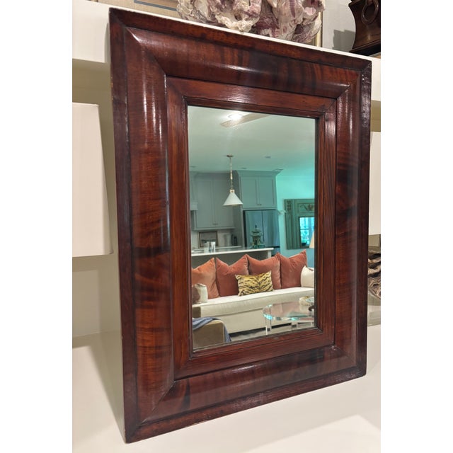 Mid-19th Century American Empire Mahogany Wall Mirror For Sale - Image 10 of 16