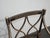 1970s Pair of Vintage French Style Hand Painteded Cane Arm Chairs For Sale - Image 5 of 12