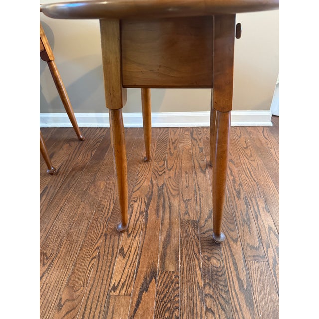 Set of 2 Vintage 1953 Stickley End/Side Tables For Sale - Image 11 of 14