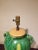 Green French Pottery Lamp For Sale - Image 9 of 12