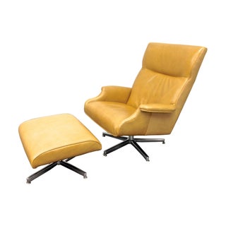 Room & Board Beau Chair & Ottoman For Sale