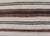 Vintage Turkish Kilim Gallery With Stripes in Cream, Brown & Soft Coral Color 5'10" X 10'11" For Sale In Atlanta - Image 6 of 12