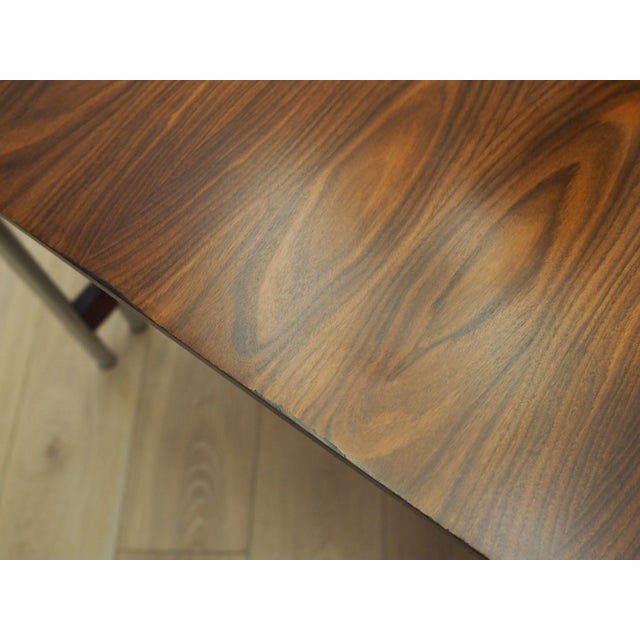 Brown Italian Walnut Coffee Table, Italy, 1970s For Sale - Image 8 of 13