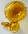 Rare Vintage Blenko Joel Myers Designed Petite Glass Decanter With Stopper in Wheat, Circa 1971, Style 715 For Sale - Image 9 of 11