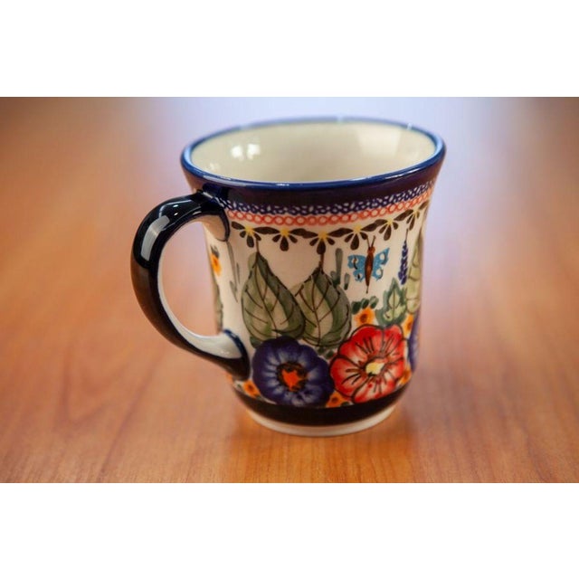 300 ml Ceramic Mug by Ceramika Boleslawiec, Set of 4 For Sale - Image 9 of 9