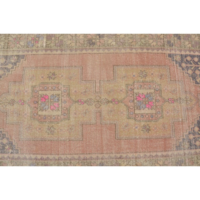 Vintage Handknotted Area Carpet For Sale In Phoenix - Image 6 of 10