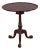 Burton-Ching George III Style Mahogany Piecrust Pedestal Tripod Table For Sale