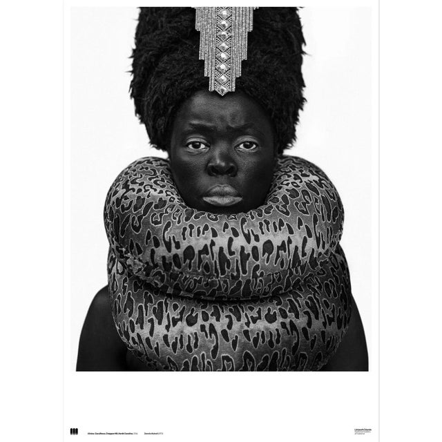 Zanele Muholi Xiniwe Cassilhaus Official Exhbition Poster Dimensions: 19,6 x 27,5 in / 50 x 70 cm Sold unframed