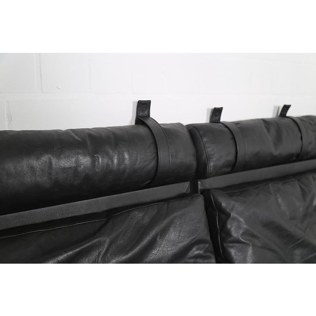 Vintage Leather Sofa and Bo-561 Chair by Preben Fabricius & Jørgen Kastholm, 1960s, Set of 2 For Sale - Image 18 of 18