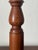 Vintage Midcentury Pair of Hand Turned Wooden Candlesticks 13” Height For Sale In Philadelphia - Image 6 of 7