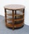 French Country Stanley Furniture Solid Knotty Pine English Country Revival 28" Round Tiered Accent End Table 534-15-12 For Sale - Image 3 of 9