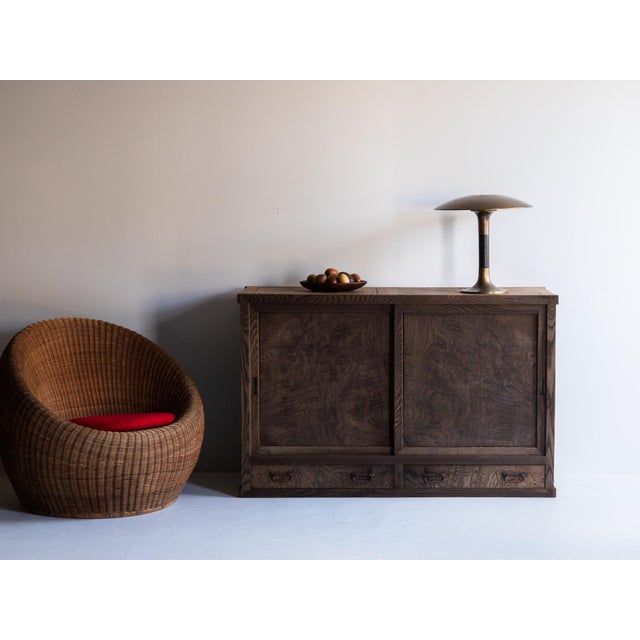 Japanese Antique Tansu Cabinet/ Wabi-Sabi / Taishō–Shōwa Period 1910-40s For Sale - Image 11 of 18