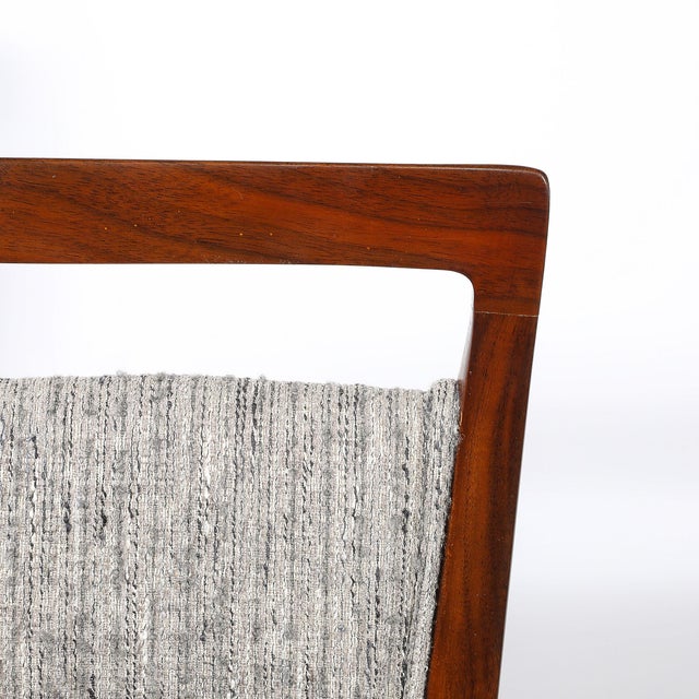 Set of 4 Paul McCobb Mid-Century Sculptural Walnut Dining Chairs by Directional For Sale - Image 15 of 15