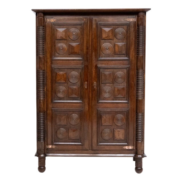 Vintage Cabinet by Charles Dudouyt, 1940s For Sale