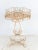 1920s Victorian Style White Painted Wirework Plant Stand, English Early 20th C. For Sale - Image 5 of 10