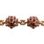 H Stern Style Vintage 18k Gold & Amethyst Sputnik Bracelet For Sale - Image 4 of 5
