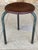 Vintage, tripod stool / school stool, in the style of French designer, Jean Prouve, circa, 1940's/1950's. Stool rests on a...
