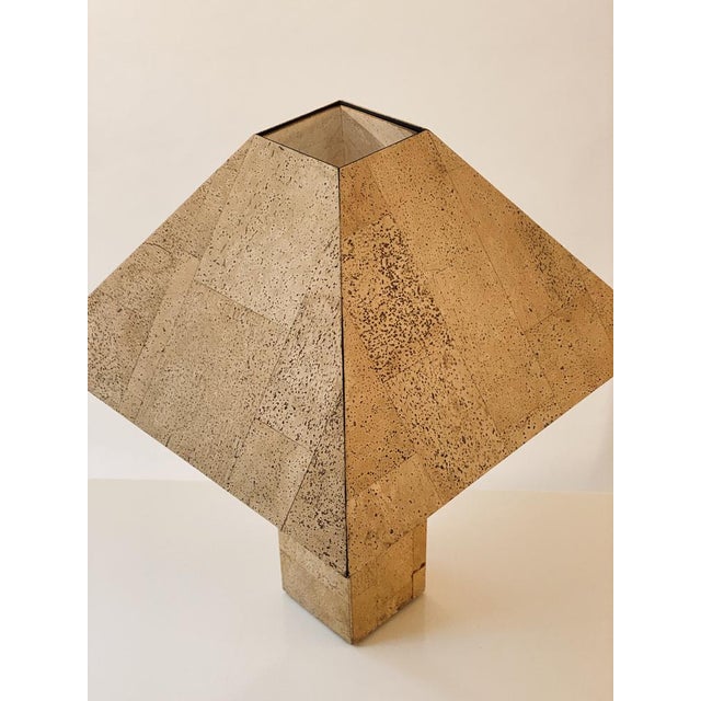 Cork Table Lamp by Ingo Maurer for Design M, 1970s For Sale - Image 12 of 18