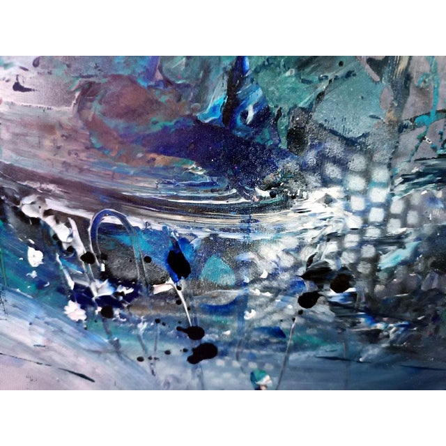 Ovidiu Kloska, Reborn in the Memory of Traveling, Mixed Media on Canvas For Sale - Image 6 of 11