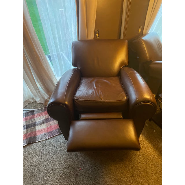 Modern Mitchell Gold and Bob Williams Manhattan Roll Chair For Sale - Image 3 of 7