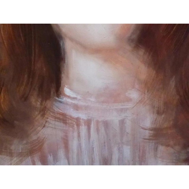 Barnden, Portrait of a Lady, Late 20th Century, Oil Painting on Board, Framed For Sale - Image 6 of 14