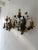 Italian 19th Century Big Italian Tole and Porcelain Flowers Polychrome Sconces 3 Lights For Sale - Image 3 of 10