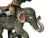Chinese Vintage Color Ceramic Warrior Riding Elephant Figure Display Art For Sale In San Francisco - Image 6 of 8